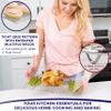 KITCHENATICS Jelly Roll Cooling Rack for Baking, Heavy-Duty Stainless Steel Baking Rack, Oven Safe Rack for Cooking, Food-Safe Bacon Rack, Cookie Cooling Rack Fits Jelly Roll Sheet Pan 10" x15" IN view 4