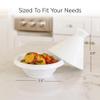 Restaurantware 3.5 Inch Tajine Pots 10 Mini White Appetizer Bowls - Tajine Style With Dome Cover White Porcelain Tiny Bowls Chip-Resistant For Samples Sauces Or Spices view 2