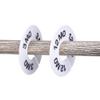Blulu 10 Pack Clothing Rack Size Dividers Round Hangers Dividers view 4