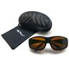 MCWlaser Laser Safety Glasses Protective Goggles for 355nm 532nm 808nm 980nm 1064nm (190-540 & 800-1700nm) Absorption Type Eyewear view 1