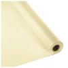 Plastic Banquet Party Table Cover Roll - 40" x 300 Feet - Disposable Tablecloths (IVORY) view 1