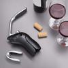 OXO Steel Vertical Lever Corkscrew with Removable Foil Cutter view 2