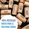 Premium Recycled Corks, Natural Wine Corks From Around the Us - 250 Count view 2