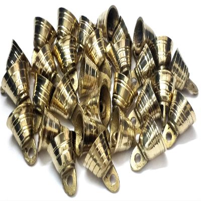 1" H Lot 30 Brass Bells Elephant Cow Camel Decor Bells Vintage Style Indian Craft