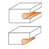 CMT CMT 822.024.11B Flooring Router Bit, 1-1/4-Inch Diameter, 1/8-Inch Radius, 1/2-Inch Shank view 2