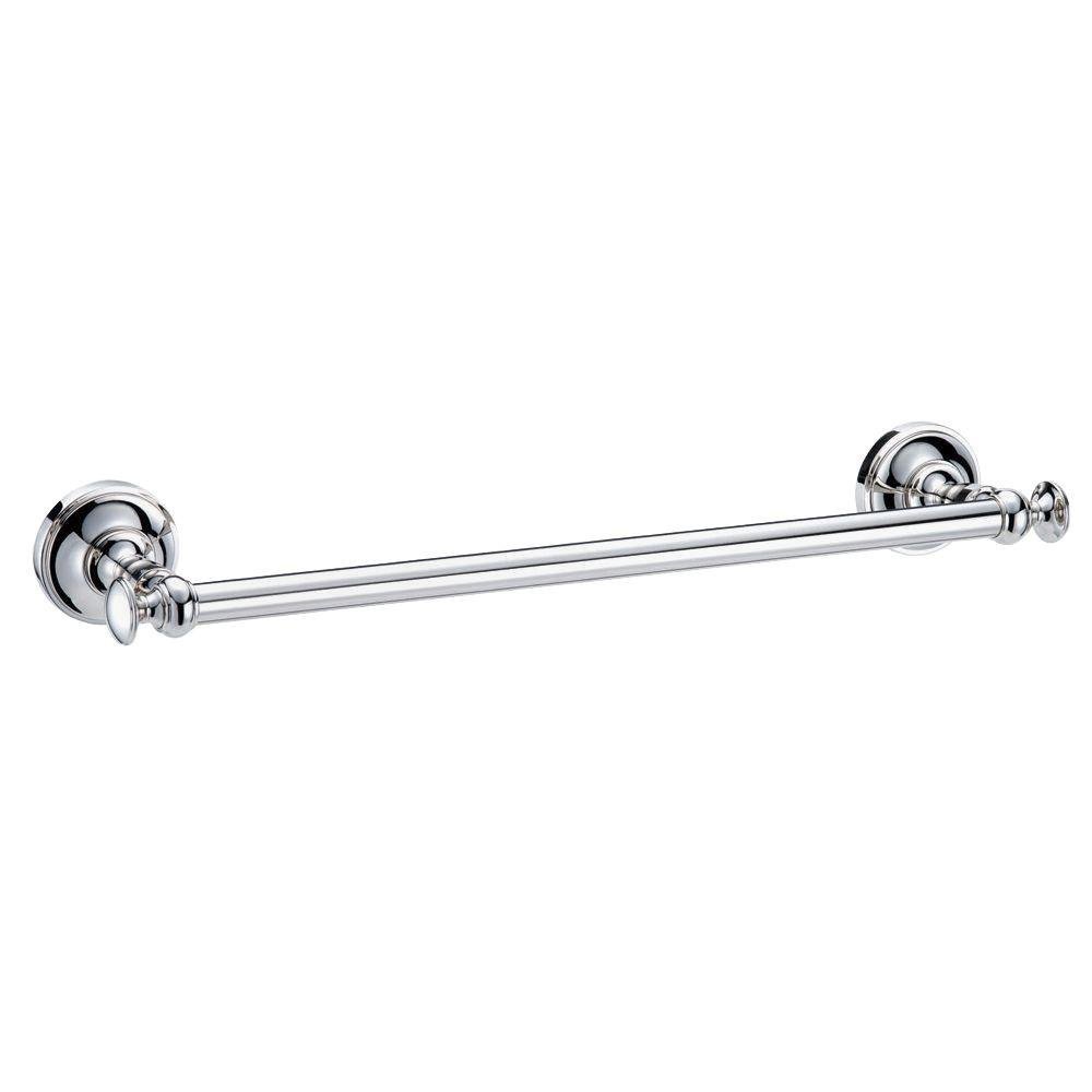 Gatco 4121 Tavern 18" Towel Bar, Polished Nickel
