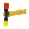 Estwing DFH12 Red and Yellow Rubber Mallet Hammer, 12-Ounce view 1