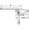 Prime-Line H 3511 Casement Window Operator, Right Hand, Teardrop Body, Bronze, 9 In. Arm (Single Pack) view 2