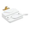 Prime-Line H 3953 Sash Lock and Keeper, Right Hand, White (Single Pack) view 1