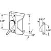 Prime-Line H 3953 Sash Lock and Keeper, Right Hand, White (Single Pack) view 2