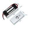 HFeng Electric 60KG Magnetic Lock DC12V Mini Electromagnetic Lock Cabinet Door Access Control System kit 130lbs Holding Force view 3