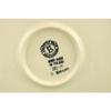 Polmedia Polish Pottery Serving Plate - Blue Valentine Hearts Pattern Handmade in Boleslawiec Poland by Ceramika Bona + Certificate of Authenticity view 4