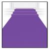 Purple Carpet Sidewalk Runner view 1