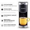 Keurig K-Mini Plus Single Serve K-Cup Pod Coffee Maker, with 6 to 12oz Brew Size, Stores up to 9 K-Cup Pods, Travel Mug Friendly, Matte Black view 2