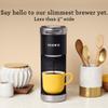 Keurig K-Mini Plus Single Serve K-Cup Pod Coffee Maker, with 6 to 12oz Brew Size, Stores up to 9 K-Cup Pods, Travel Mug Friendly, Matte Black view 3