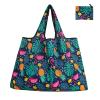 Ahyuan Reusable Grocery Bags 6 Packs Super Large Foldable Grocery Tote Bags Ripstop Polyester Reusable Shopping Bags with Attached Pouch Reusable Bags (Green) view 4