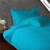 LaxLinen 400 Thread Count 3PC Duvet Sets California King Size, Turquoise Solid 100% Egyptian Cotton view 1