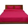 LaxLinen 600 Thread Count 3PC Duvet Sets Full/Double Bed Size, Hot Pink Stripe 100% Egyptian Cotton view 1
