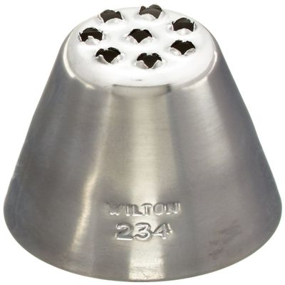 Wilton No. 234 Multi-Opening Decorating Tip, Multicolor