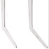 Mercer Culinary 18-8 Stainless Steel Chef Plating Tongs, Curved Tip, 11-3/4 Inch view 3