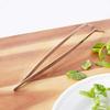 Mercer Culinary 18-8 Stainless Steel Chef Plating Tongs, Curved Tip, 11-3/4 Inch view 4