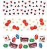 Casino Multicolor Royale Party Paper & Foil Confetti - 1.2 oz. (1 Pack) - Ideal For Poker Game Nights & Casino Themed Events view 3