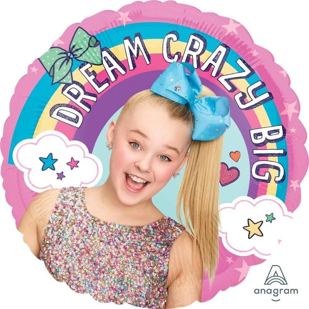 JoJo Siwa Birthday Balloons - 3 Pack Of JoJo Siwa Mylar Birthday Party Balloons