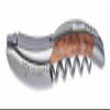 Laguiole En Aubrac Sommelier Waiter's Corkscrew, Juniper Wood Handle, Wine Opener With Foil Cutter & Bottle Opener, Brushed Bolster view 1
