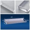 dophee 40cm Shower Caddy, Rectangle Aluminum Bathroom Shower Organizers Bath Kitchen Spice Rack Holder Wall Mounted Rack Shelves Space Storage Organizer Accessories for Bathroom Restroom view 2