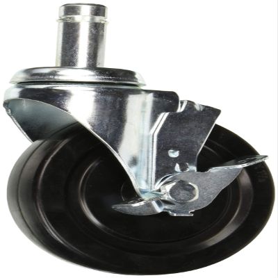 Winco Brake Casters for Chrome Plated Wire Shelves
