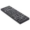 1 Corinthians 13 Love is Patient 5 x 14 Wood Wall Sign Plaque view 4
