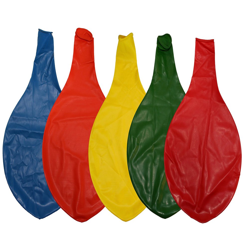 36 Inch Giant Latex Balloons Pirmary Colors