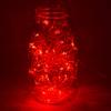 Hometown Evolution, Inc. Red LED Fairy Lights - Plug in - 33 Foot 100 Red LED Micro Lights on Copper Wire - Waterproof for Indoor and Outdoor Use view 4