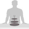 Jusalpha Elegant Embossed 3-tier Ceramic Cake Stand- Cupcake Stand- Tea Party Pastry Serving Platter in Gift Box and a Free Sugar Tong (FL-Stand 03) view 3