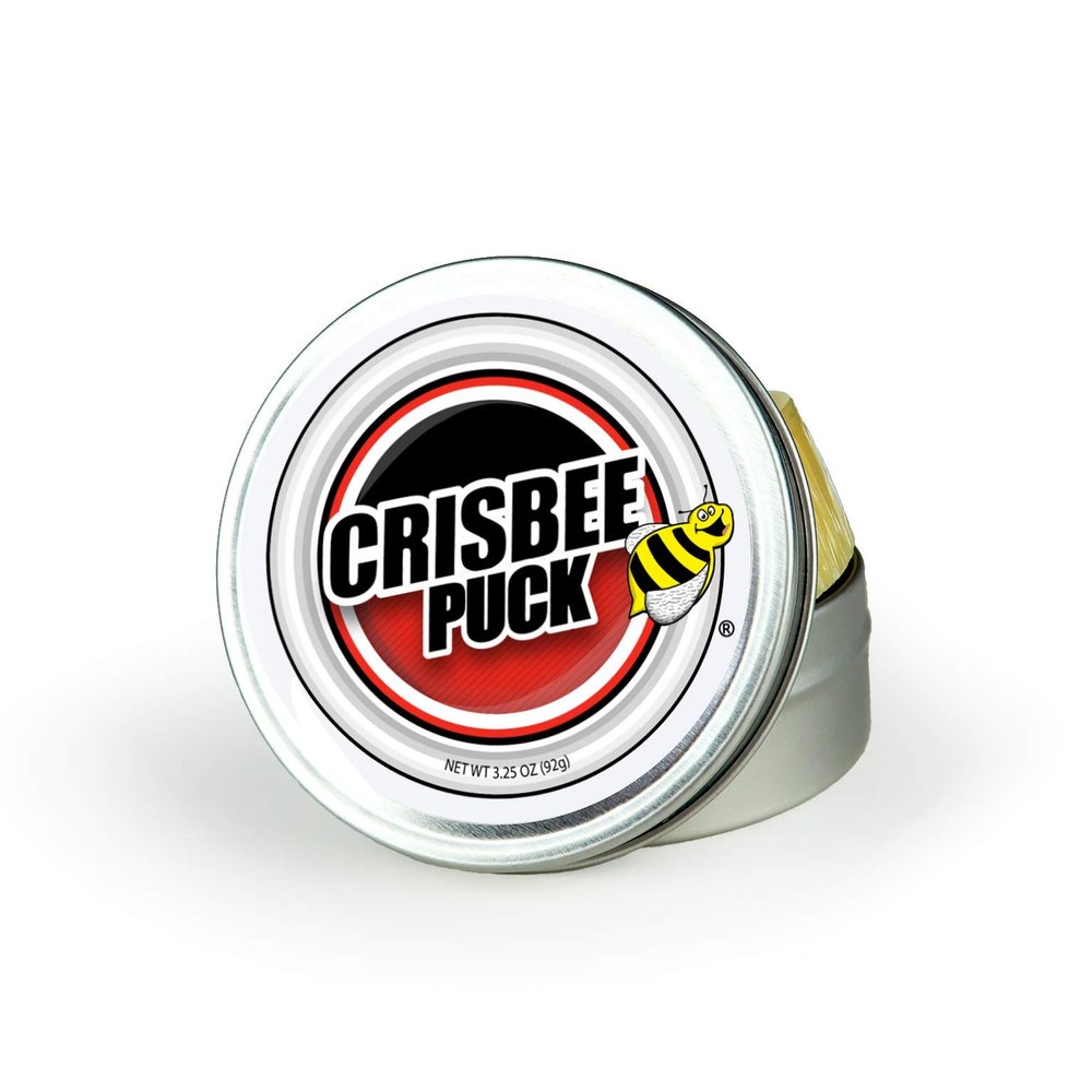 Crisbee Puck Cast Iron and Carbon Steel Seasoning - Family Made in USA - The Cast Iron Seasoning Oil & Conditioner Preferred by Experts - Maintain a Cleaner Non-Stick Skillet