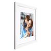 Golden State Art 11x14 White Photo Wood Frame with Mat for 8x10 picture view 2