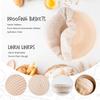 DOYOLLA Mini Bread Dough Proofing Basket & Liner (Set of 6, 5 inch), Sourdough Bread Bakery Bowls for Professional & Home Bakers view 2
