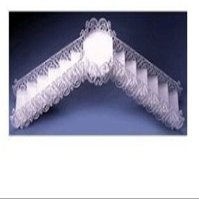 Item#36064 - White Princess Wedding & Anniversary Wedding Cake Step Decoration Filigree Bridge & Stair Set-White