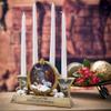 Joseph's Studio by Roman, Christmas Advent Collection, 7" H Advent Babe Candle Holder, Home Dcor, Devout Gift, Prayerful Inspiration (3x9x7) view 2