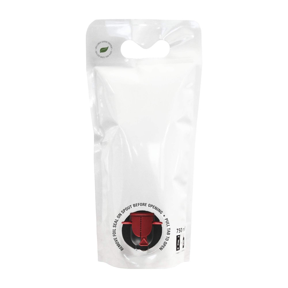 750mL Wine Pouches (12 pack) [Eco-Friendly Wine Bottle Alternative] - Easily Bottle, Dispense & Store Your Wines - Perfect For Home Winemakers and Small Wineries to Sell in Your Tasting Room!