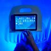 Floating Book/Tablet Caddy for Bath, Pool, and Hot Tub (Clear) view 4