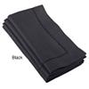 Black Handmade Classic Hemstitch Cocktail Napkin/Coaster (Set of 12), 6" Square Shape view 3