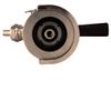 Kegco KC KT2410W-M Ergonomic Lever Handle Keg Taps Coupler M System with Stainless Steel Probe, Brass view 3