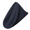LA Linen 10-Pack Poly Poplin Napkin, Soft Cloth Napkins, Washable Reusable Napkins, Stain and Wrinkle Resistance Table Napkins for Dinner, Wedding, Parties, 18 by 18-Inch, Navy view 2