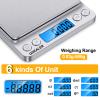GDEALER Food Scale, 0.001oz/0.01g Precise Digital Kitchen Scale Gram Scales Weight Food Coffee Scale Digital Scales for Cooking Baking Stainless Steel Back-lit LCD Display Pocket Small Scale, Silver view 2