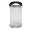 SET of 2 - 12 Oz. (Ounce) Multi-purpose Spice Seasoning Grated Cheese Shaker Retro Dispenser, Glass Jar, Perforated Stainless Steel Lid view 2