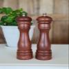 Fletchers' Mill Federal Salt Mill, Walnut Stain - 8 Inch, Adjustable Coarseness Fine to Coarse, MADE IN U.S.A. view 2