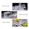 DomeStar Fake Ice Cubes, 20 PCS 1inch Plastic Ice Cubes Acrylic Square Clear Rock Diamond Crystals Vase Fillers for Centerpieces Photography Accessories Props, DIY Arts & Crafts Decoration view 2