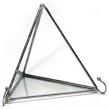 Bedford Downing Genuine Silver Medium Easel - Replacement Stand (r) Frames -
