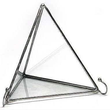 Bedford Downing Genuine Silver Medium Easel - Replacement Stand (r) Frames -